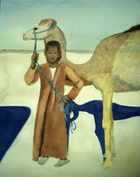 Boy with a Camel